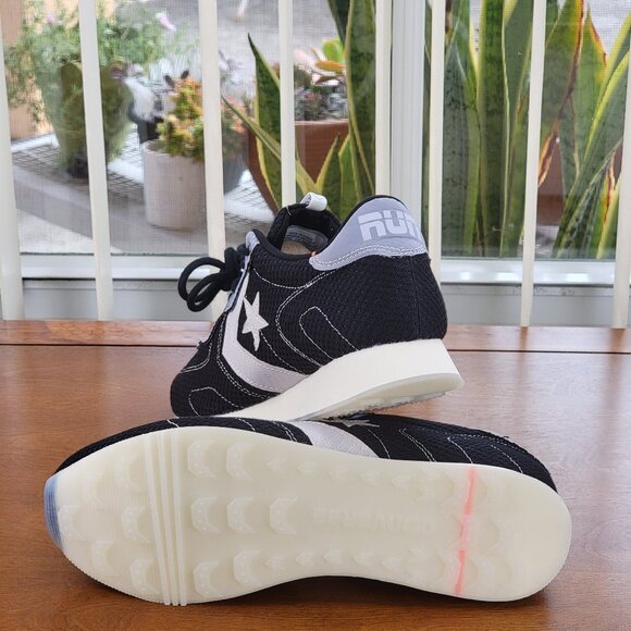 Converse Vince Staples Thunderbolt Ox 163894C Black / Egret / Winter White - Picture 6 of 14